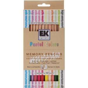  Memory Pencils Color Pencils 12/set pastel Colors: Arts 
