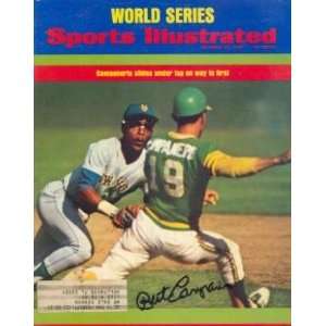  Bert Campaneris autographed Sports Illustrated Magazine 