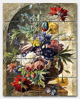 Still Life with Flowers by Jan van Huysum   this beautiful mural is 