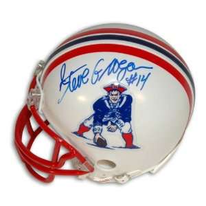 Gino Cappelletti Autographed New England Patriots Throwback Mini 