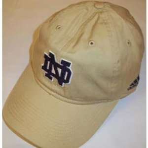 Notre Dame Fighting Irish Gold Adjustable Slouch Hat:  