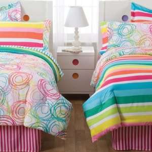  Little Miss Matched Swirly Curly Twin Bed Ensemble: Home 
