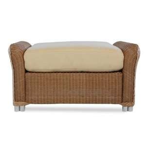  Lloyd Flanders Reflections Wicker Ottoman