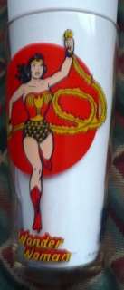 1976 WONDER WOMAN MOON SERIES COLLECTORS GLASS PERFECT  