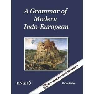   Modern Indo European Carlos Quiles 9788461176397  Books