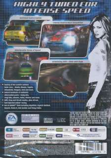   for Speed UNDERGROUND NFS Racing SIM PC Game NEW 014633147056  