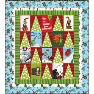  Whoville Forest Quilt Kit, fun Christmas quilt kit 