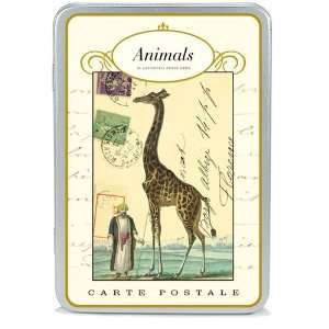  Animal Postcard Set by Cavallini & Co.