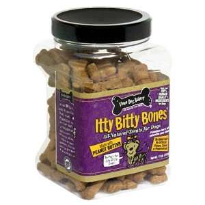Three Dog Bakery All Natural Treats for Dogs, Itty Bitty Bones, 11 oz 