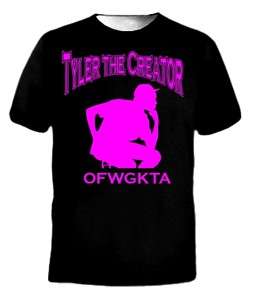Pink OFWGKTA Tyler The Creator Future Wolf Gang T Shirt  