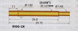 20 Spear / Crown / Chisel Spring Loaded Pogo Pin Jtag  