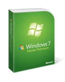 Operating System Microsoft Windows 7 64bit Home Premium (Disc 