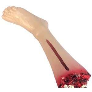  Fake Bloody Severed Leg halloween prop: Toys & Games