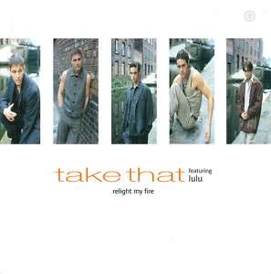 Single TAKE THAT   Relight My Fire / ROBBIE WILLIAMS  