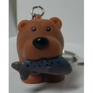  ALASKA POOPING BROWN BEAR Squeeze Me Key Chain: Toys 