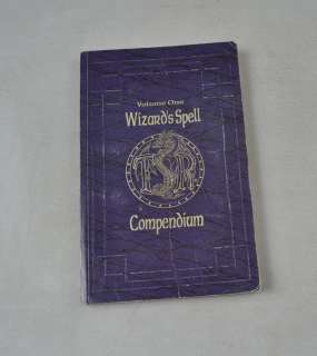   Dungeons & Dragons AD & D Wizards Spell Compendium 1 SC Book RPG