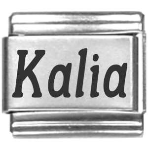  Kalia Laser Name Italian Charm Link: Jewelry