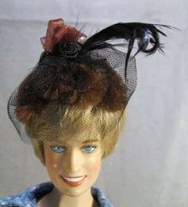 Micki in Brown with a Pearl Stud Doll Hat shown on my Gene Marshall 