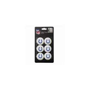  : Indianapolis Colts NFL Table Tennis Balls (6pc): Sports & Outdoors