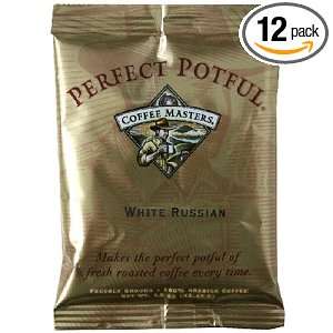 Coffee Masters Perfect Potful White Russian, 12 Packet Box