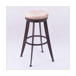  Maple   Painted White Holland Bar Stool Co. Laser 30 High 