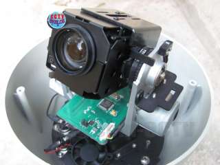 SONY 650TVL 6 low speed dome 30X zoom 40°/s , PTZ camera 