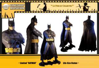 Batman Classic Life Size Statue Black (64 Feet Tall)  