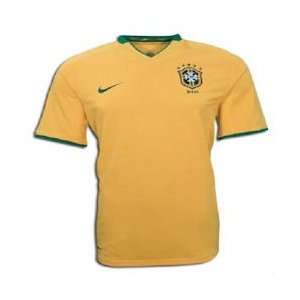  Nike Brazil 07/09 Home Soccer Jersey