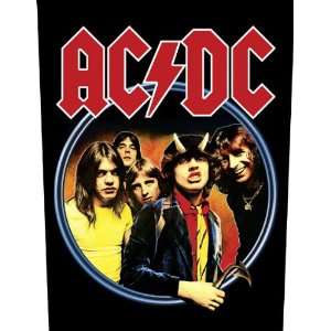  XLG AC/DC Highway To Hell Rock Music Band Jacket Patch 