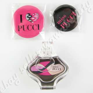 Emilio Pucci Miss Pucci Intense Eau de Parfum Badge Bag Miniature Mini 