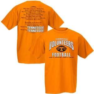  Tennessee Volunteers Orange Fight Song T shirt Sports 
