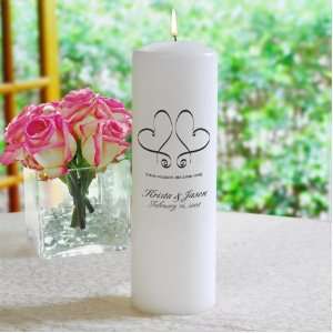  Whimsical Hearts Unity Candles: Home & Kitchen