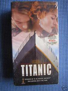 Titanic (VHS,1998,Pan & Scan)Kate Winslet Leonardo DiCa 097363348139 