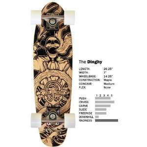  Landyachtz Dinghy 2012 Complete Mini Longboard Skateboard 