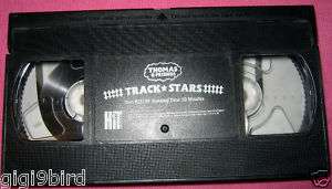 THOMAS & FRIENDS: TRACK*STARS 50 MIN VHS NO CASE~FREE & FAST SHIPPING 