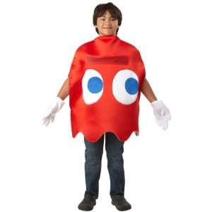 Lets Party By InCogneato Pac Man Blinky Deluxe Child Costume / Red 