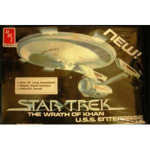  Star Trek The Wrath Of Kahn USS Enterprise AMT Ertl: Toys 