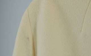 Vintage Lassie Maid Cream Ivory Dress Coat  