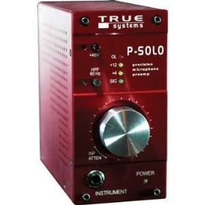   Systems P SOLO Single Channel Microphone Preamp Musical Instruments