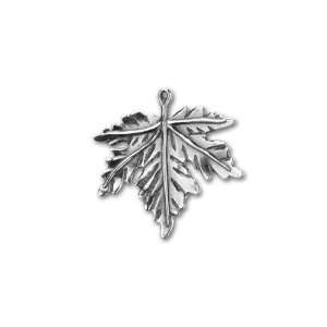  Sterling Silver Maple Leaf Pendant: Arts, Crafts & Sewing