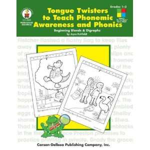  Tongue Twisters To Teach Phonemic Awareness And Phonics 