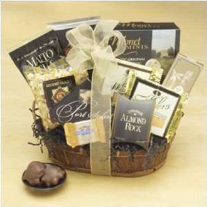 Delightfully Classic Mothers Day Gourmet Gift Basket  