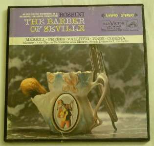 RCA VICTOR LSC 6143   THE BARBER OF SEVILLE (4 LPs )   LIVING STEREO 