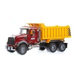  Mack Granite Dump Truck by Bruder Trucks: Toys & Games