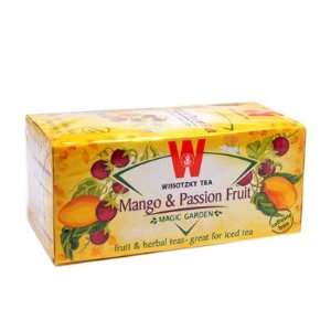 Wissotzky Mango & Passion Fruit Herbal Tea, 20 Tea Bags:  
