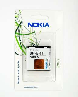 New Genuine Nokia BP 6MT Battery N81 N82 E51  