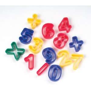  11 Pack CHENILLE KRAFT COMPANY DOUGH CUTTERS NUMBERS 
