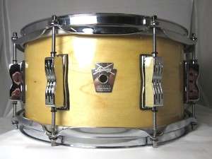 Ludwig Classic Maple Snare Drum   6x12   Natural Maple   Free Shipping 