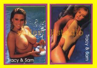   FOX & TRACI LORDS 4 RARE British Promo Trading Cards 1992  