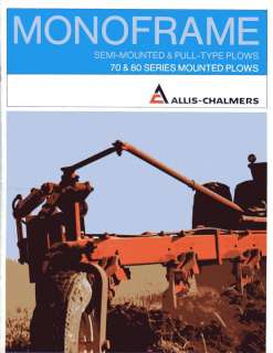 allis chalmers dealers sales brochure this item would be a
